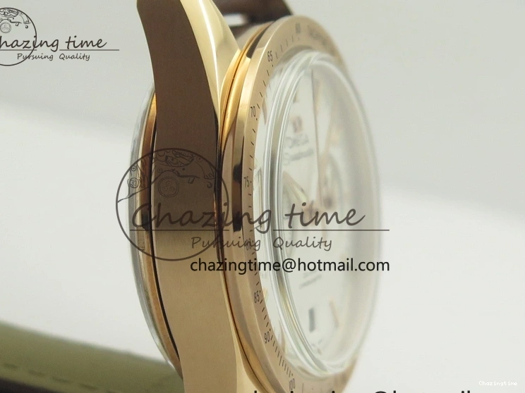 0126 AllSeason Speedmaster ’57 Co-Axial RG OMF 1:1 Best Edition White Dial On Leather Strap A9300 (Free Leather Strap) 8063